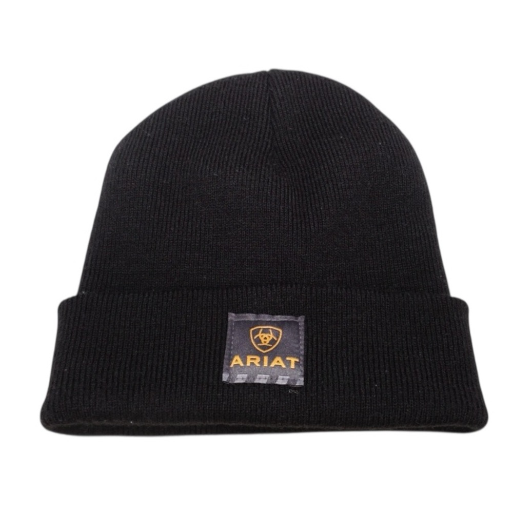 Ariat Classic Black Beanie, Unisex, OS